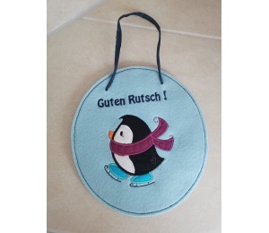 Stickdatei - Eis Pingu Satin